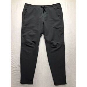 UNRL Performance Pant Jogger Men XL (38x30) Gray Stretch Fabric Cuffs Drawstring